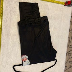 Christmas Santa Leggings Plus Size